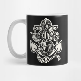 Traditional Anchor and snake Mug